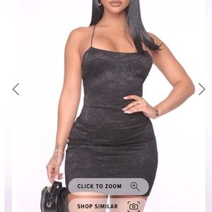 Unlace me mini dress